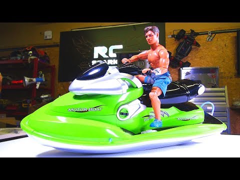 1/6 Scale Brushless RC Jet Ski / Sea Doo / Wave Runner - Custom Build -  Up to 4s LiPo! Unboxing - UCxcjVHL-2o3D6Q9esu05a1Q