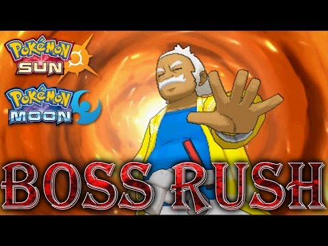 Pokémon Sun & Moon - All Kahuna Battles (All Grand Trials) - UCa4I_j0G2xQNhvj_UMQahmQ