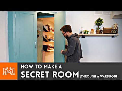 How to Make a Secret Room (Through a Wardrobe) - UC6x7GwJxuoABSosgVXDYtTw