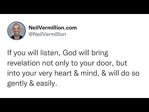 The Confidence Of The Truth That Has Been Revealed - Daily Prophetic Word