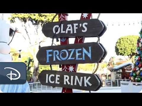 Olaf's Frozen Ice Rink - Downtown Disney District | Disneyland Resort - UC1xwwLwm6WSMbUn_Tp597hQ