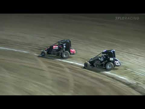 USAC Western States Midget Highlights | Ventura Raceway | 10/16/2021 - dirt track racing video image