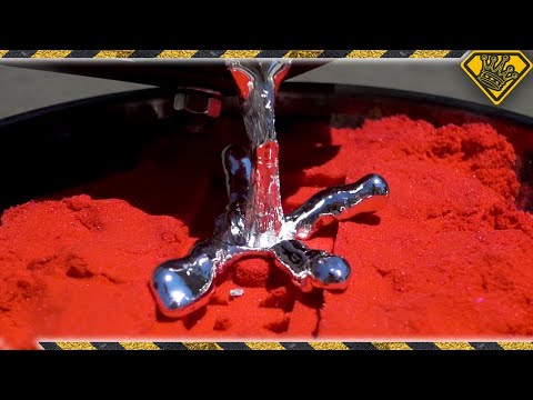 Casting Metal in Kinetic Sand (Oddly Satisfying?) - UC1zZE_kJ8rQHgLTVfobLi_g