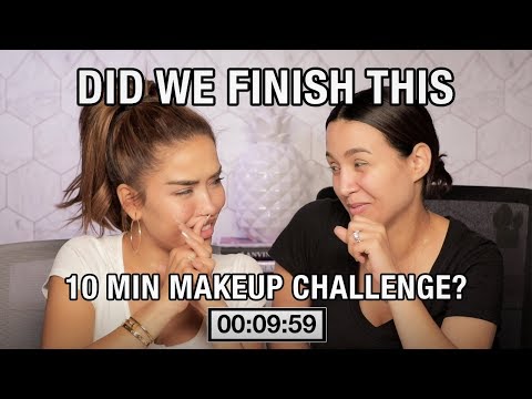 10 MINUTE MAKEUP CHALLENGE w/ ILUVSARAHII - UCvev1A2qdYQ3CyVrcyss-mQ