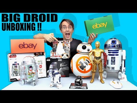 Star Wars Droid BIG Toy Unboxing, Sphero, LittleBits, BB-8, C-3PO, R2-D2 - UCUbDcUPed50Y_7KmfCXKohA