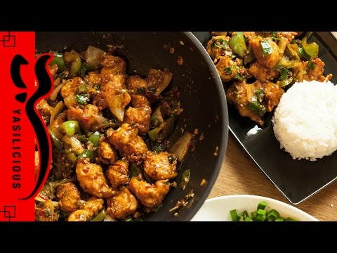 CHILI CHICKEN – würzig gebackene Hähnchenstücke in leckerer Sauce - indisch chinesisches Rezept - UC990hStWQ3tgj1Zk_ASTRoQ