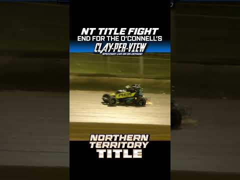 O'Connell Brothers Both Crash in Title Race! #dirttrackracing - dirt track racing video image