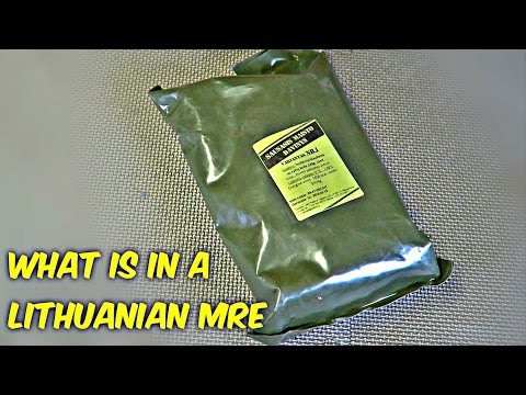 Tasting Lithuanian Military MRE (Meal Ready to Eat) - UCe_vXdMrHHseZ_esYUskSBw