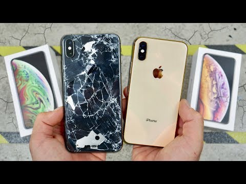 iPhone XS vs XS Max DROP Test! Worlds Strongest Glass! - UCj34AOIMl_k1fF7hcBkD_dw