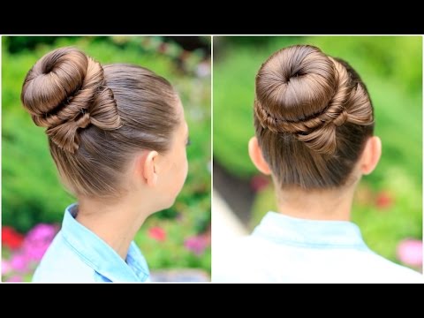 How to Create a Bow Bun | Prom Hairstyles - UC2LgZ_4GzSFQS-3a87_Jc6w