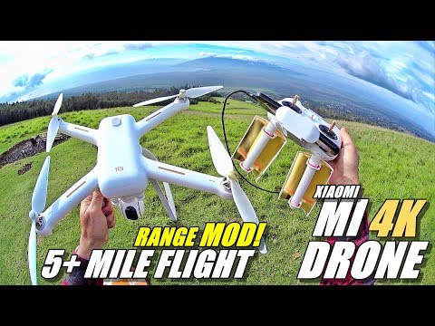 XIAOMI MI Drone 4K - Easy Range Mod & Range Test - 5+ Mile Flight! - UCVQWy-DTLpRqnuA17WZkjRQ