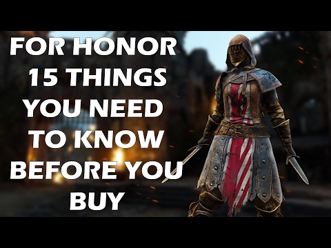 For Honor - 15 Things You NEED TO KNOW Before You Buy The Game - UCXa_bzvv7Oo1glaW9FldDhQ