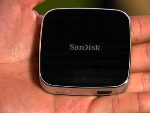 The tiny SanDisk Connect Wireless Media Drive has a lot to offer. - UCOmcA3f_RrH6b9NmcNa4tdg
