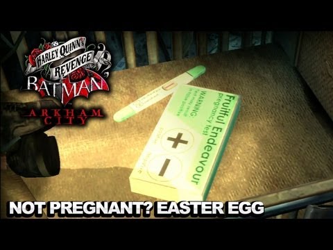 *SPOILERS* New Pregnancy Test Easter Egg - Batman Arkham City: Harley Quinn's Revenge - UCKy1dAqELo0zrOtPkf0eTMw