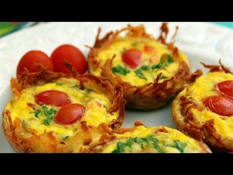 Potato Cup Frittata - How to Make Potato Cup Frittatas - Muffin Pan Frittatas - UCOC87AIBm2ul1metht5fY2A