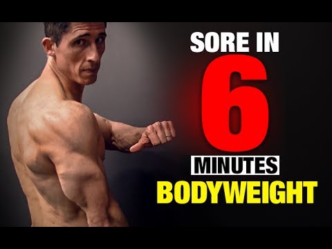 Bodyweight Triceps Workout (SORE IN 6 MINUTES!) - UCe0TLA0EsQbE-MjuHXevj2A