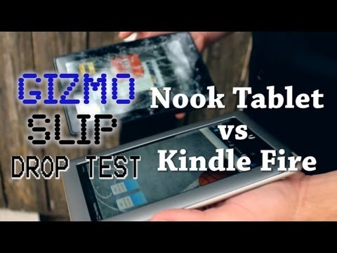 Drop Test: Nook Tablet Vs Kindle Fire - UCmY5lv5l2RYGOKWKGXLmGJw