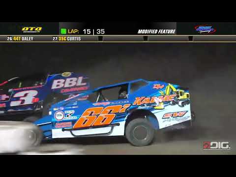 Albany-Saratoga Speedway | Modified Feature Highlights | 7/18/25 - dirt track racing video image