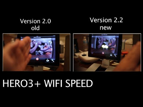 GoPro Hero3+ Wifi Speed - Old 2.0 vs New 2.2 Version APP - GoPro Tip #253 - UCTs-d2DgyuJVRICivxe2Ktg