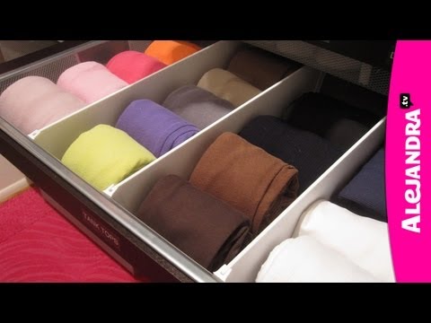 How to Organize Dresser Drawers & Fold Underwear, Bras, and Socks - UCcvu0uB6SzugED_5FEC7Z0Q