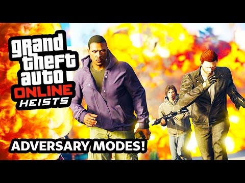 GTA 5 Heists DLC Online NEW ADVERSARY MODES Gameplay!!! EPIC New Heist Game Modes! (GTA 5 Heist DLC) - UC2wKfjlioOCLP4xQMOWNcgg