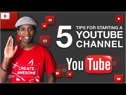Top 5 Tips for Starting a YouTube Channel - UCovtFObhY9NypXcyHxAS7-Q