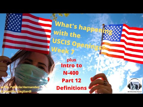 What's happening with the USCIS Openings? Week 7