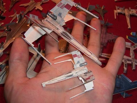 X-WING Micro Paper Airplane That Can Actually Fly - UCXIEKfybqNoxxSpHYT_RVxQ