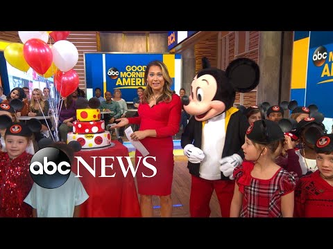 Mickey Mouse celebrates his birthday live on 'GMA' - UCH1oRy1dINbMVp3UFWrKP0w