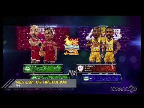 NBA Jam: On Fire Edition Big Head Lakers vs. Bulls Gameplay (PS3) - UCbu2SsF-Or3Rsn3NxqODImw