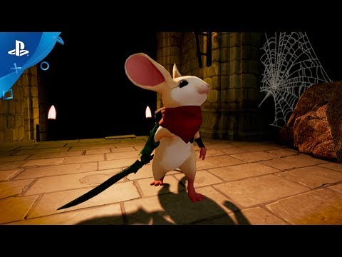 Moss - PlayStation VR Gameplay Announcement Trailer | E3 2017 - UC-2Y8dQb0S6DtpxNgAKoJKA