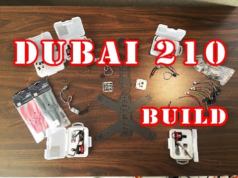 Dubai 210 FPV Racing Quadcopter Unboxing and build pics Review PT1 - UCLqx43LM26ksQ_THrEZ7AcQ
