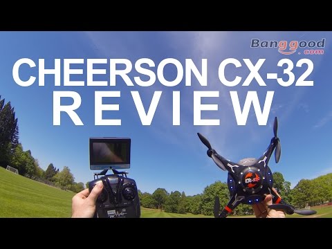 DC/RC - Cheerson CX 32 FPV Quadcopter - Review & Flight Test - UCwojJxGQ0SNeVV09mKlnonA