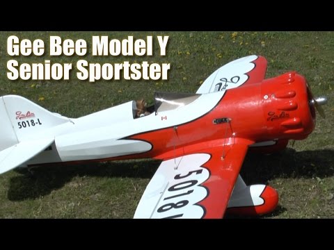 RC Gee Bee Model Y Senior Sportster - UCvrwZrKFfn3fxbkpiSIW4UQ