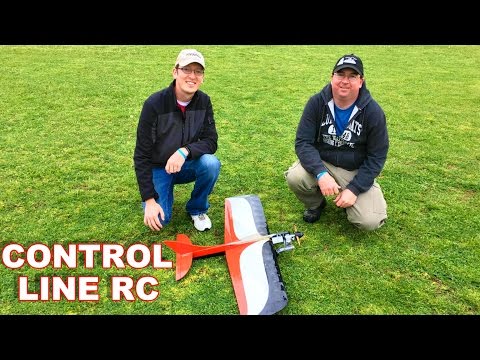 Control Line Plane First Time Flight - TheRcSaylors - UCYWhRC3xtD_acDIZdr53huA