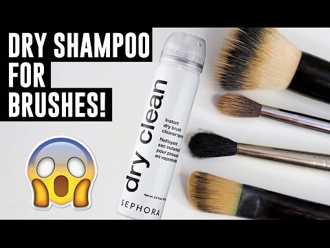 Dry Shampoo for Makeup Brushes! OMG | TINA TRIES IT - UC0ng0jJflTuJBBH5DGvr1Pw