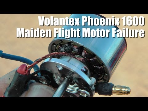 Volantex Phoenix 1600 Motor Failure & Maiden - UC2UEQXXQRNIJJVBNAZnEjtw