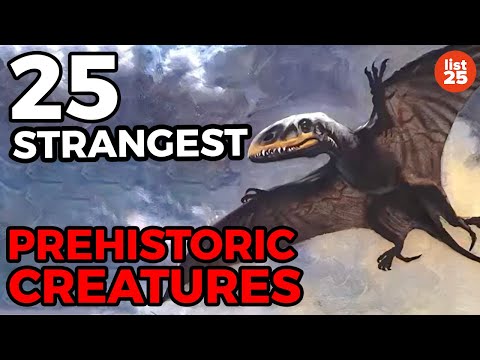 25 Strangest Prehistoric Creatures To Roam The Earth - UCWqJpFqlX59OML324QIByZA