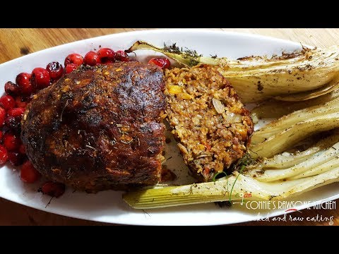 BEST VEGAN COUNTRY SMOKEY ITALIAN MEATLOAF  | Connie's RAWsome kitchen