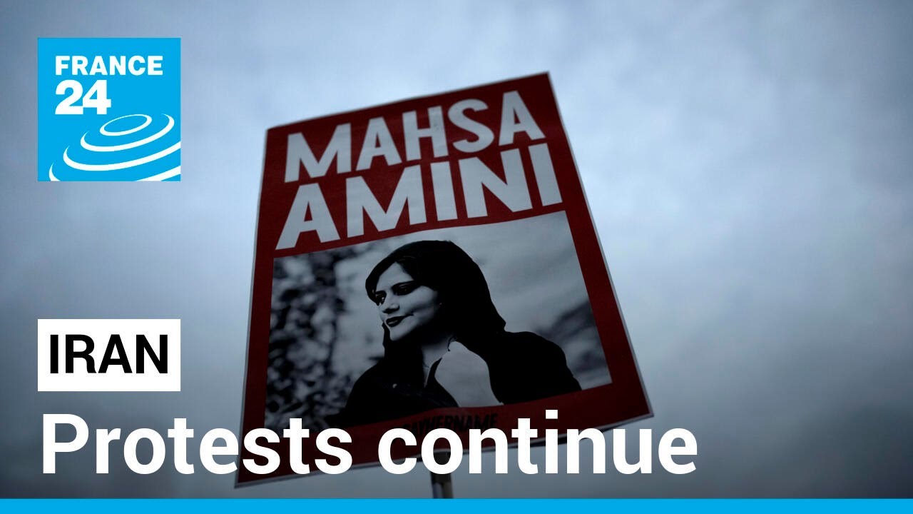 Iran protests over Mahsa Amini’s death continue, rights group reports dozens dead • FRANCE 24