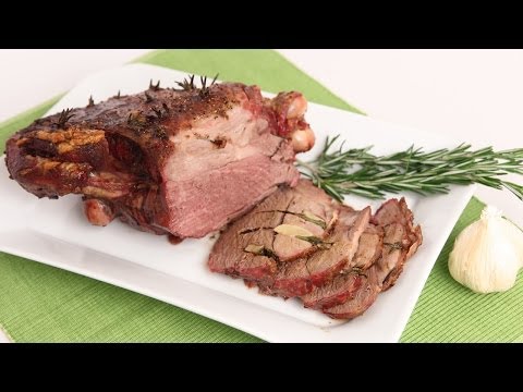 Roasted Leg of Lamb Recipe - Laura Vitale - Laura in the Kitchen Episode 748 - UCNbngWUqL2eqRw12yAwcICg