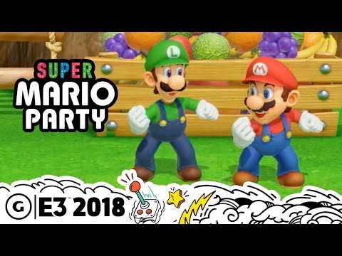 Super Mario Party Live Gameplay Demo | E3 2018 - UCnZ7P-Tab_LqLQECgPlW-nw