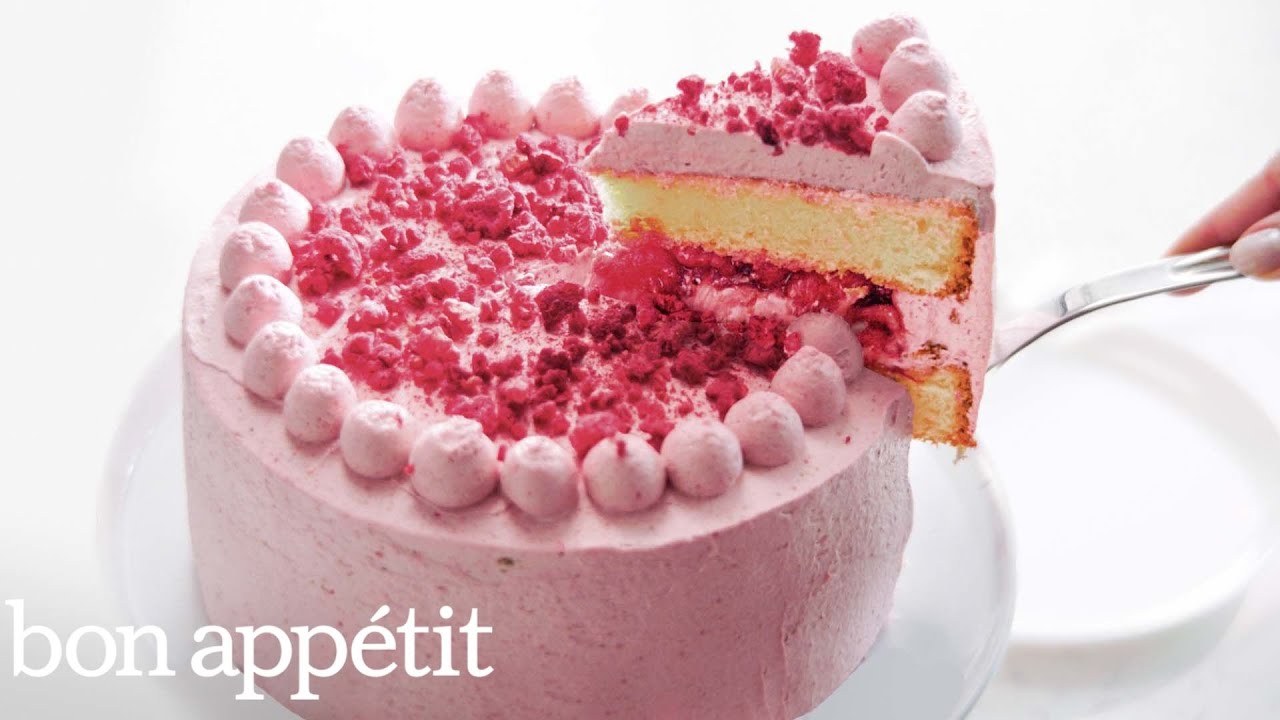 The Raspberry Cake Recipe I Almost Couldn’t Master | Bon Appétit