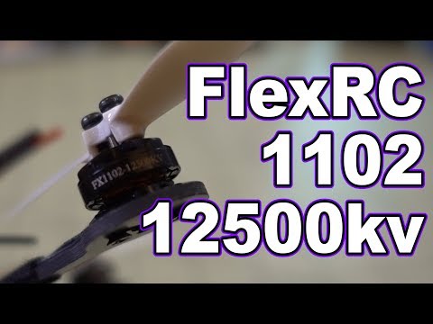 FlexRC 1102 12500kv Motor Review  - UCnJyFn_66GMfAbz1AW9MqbQ