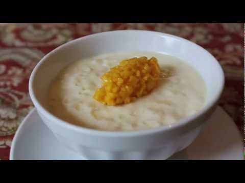 Rice Pudding Recipe - Coconut Milk Rice Pudding with Mango - UCRIZtPl9nb9RiXc9btSTQNw