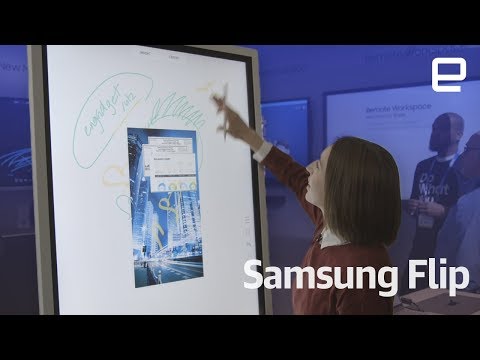 Samsung Flip hands-on at CES 2018 - UC-6OW5aJYBFM33zXQlBKPNA