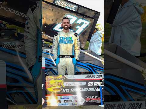 Very good sprint car ride available in Ohio for 2025 - dirt track racing video image