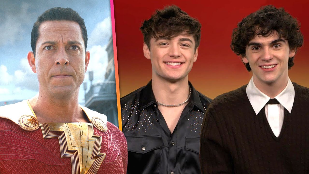 Asher Angel and Jack Dylan Grazer on Shazam’s Future (Exclusive)
