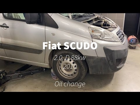 Hoe Vervang Je De Motorolie Van De Fiat Scudo Uit Fiat Scudo Mk