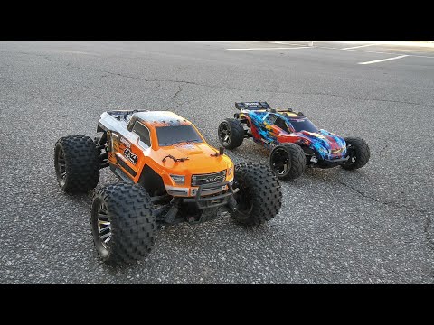 Arrma Granite 4x4 BLX vs Traxxas Rustler 4x4 VXL...Round 1  - UCnnGALgMKGZrzN-lf1AosYw